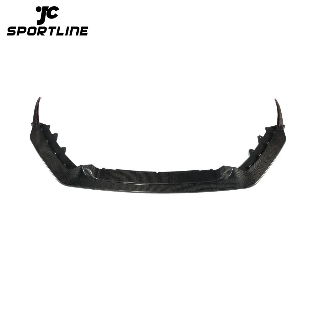 ML-ZDH058 Carbon Fiber F-Type Front Splitter Lip for Jaguar F-Type X152 Base Coupe 2-Door 2018-2019 1