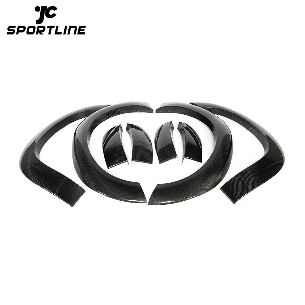 ML-QMN012 Carbon Fiber Wheel Arch Fender Flare for Dodge Challenger GT SXT Coupe 2-Door 2015-2018 GT Style 1