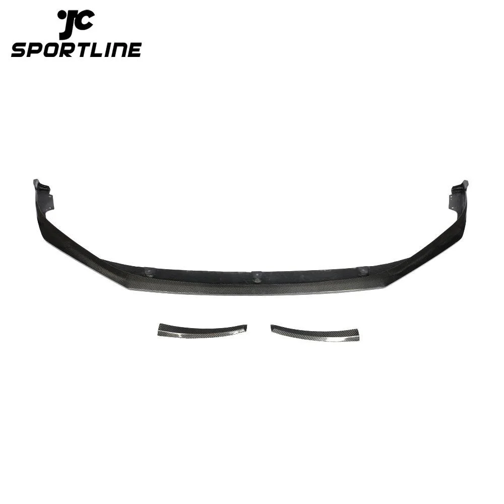 ML-LQ058 Carbon Fiber Front Spoiler Valance for Porsche Panamera 971 4S Hatchback 4-Door 2017-2019 1