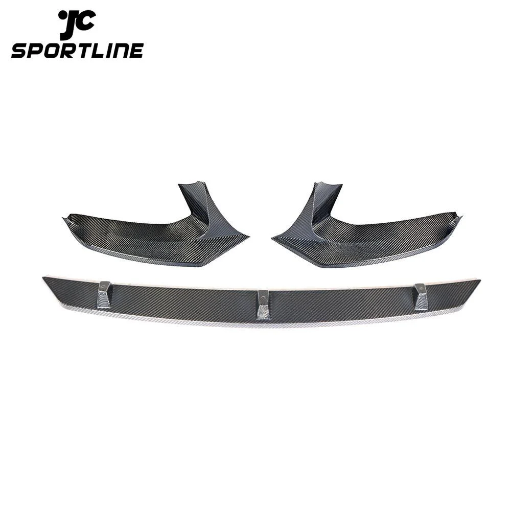 JC-ZYY177-CF Carbon Fibre G30 M TECH Bumper Front Lip Apron for BMW G31 G38 520i 530i 540i M Sport 2017- 2019 1