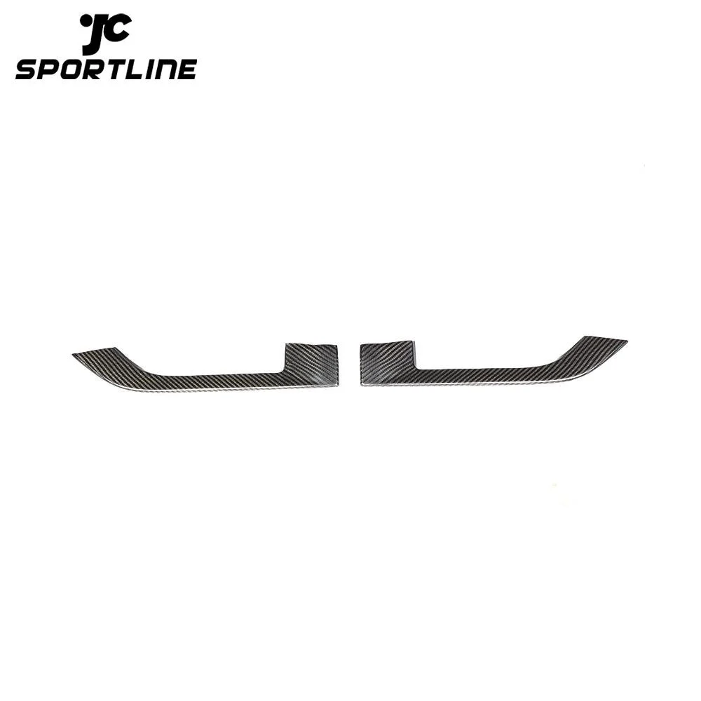 ML-LQ046 Dry Carbon Fiber Front Fender Vents Molding Trim for Jaguar F-Type R-Dynamic 2-Door 13-19 1