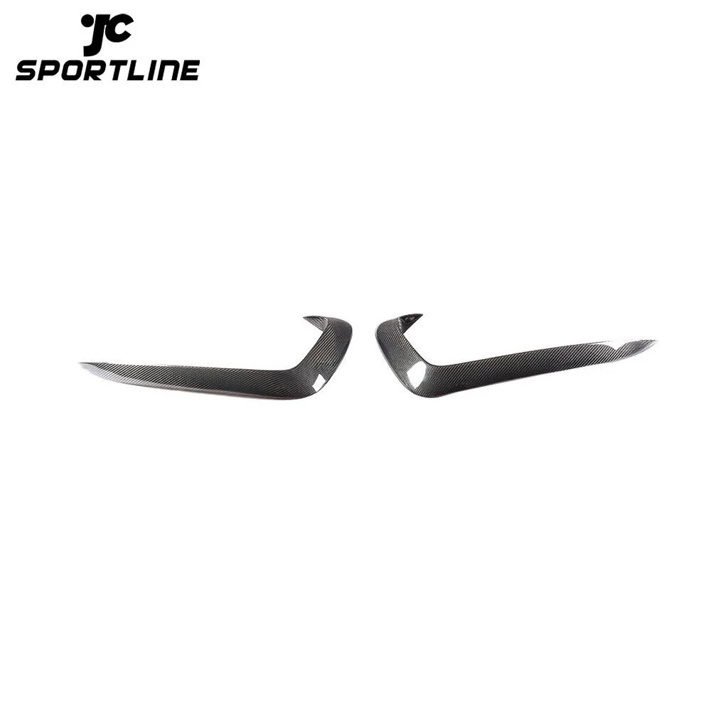 JC-ZYY236 Pre-Facelift S5 Carbon Fiber Front Bumper Flats for Audi S5 8T A5 SLINE 12-16 1