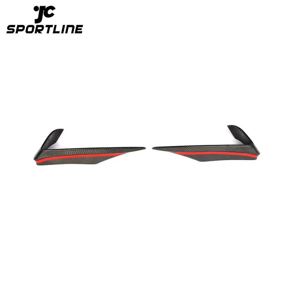 ML-LQ029 Carbon Fiber C197 Front Fog Lamp Vents Trim Flats for Mercedes Benz R197 SLS AMG GT 2010-2014 1