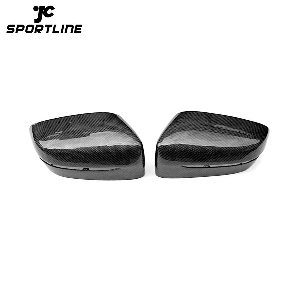 JC-HLY178 Carbon Fiber G30 G32 Rearview Mirror Caps for BMW 5 6 7 Series G11 G12 G30 G31 GT G32 2017-2018 1