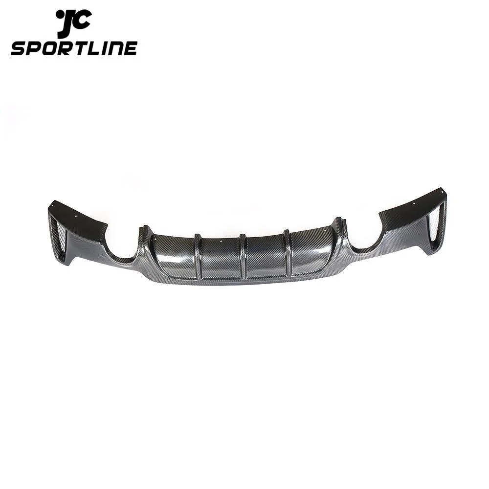 JC-ZYY018 4 Series F32 M tech Carbon Fiber Rear Diffuser for BMW F32 435I M tech 2014-2018 1
