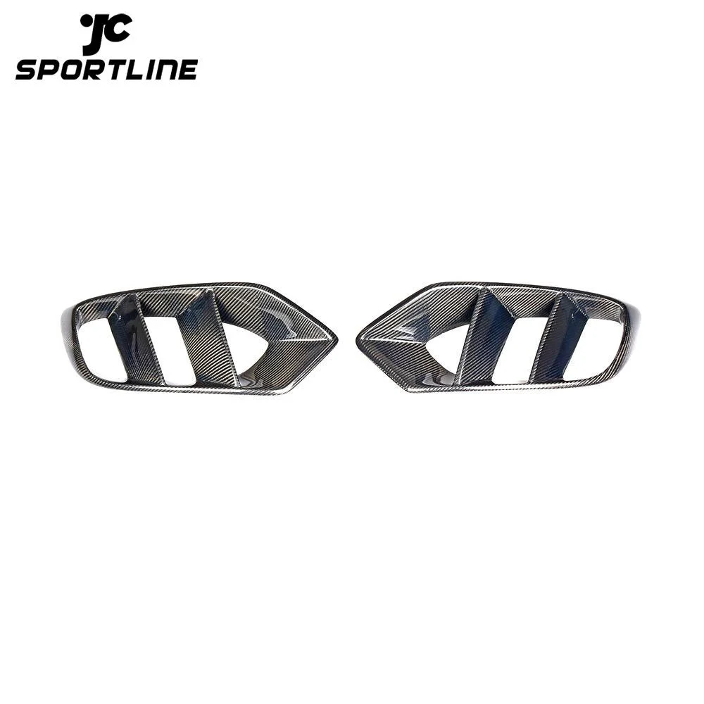 JC-ZYY140-CF Carbon Fiber C200 Front Bumper Air Vents for Mercedes Benz W205 C Class C180 C200 2015-2017 1