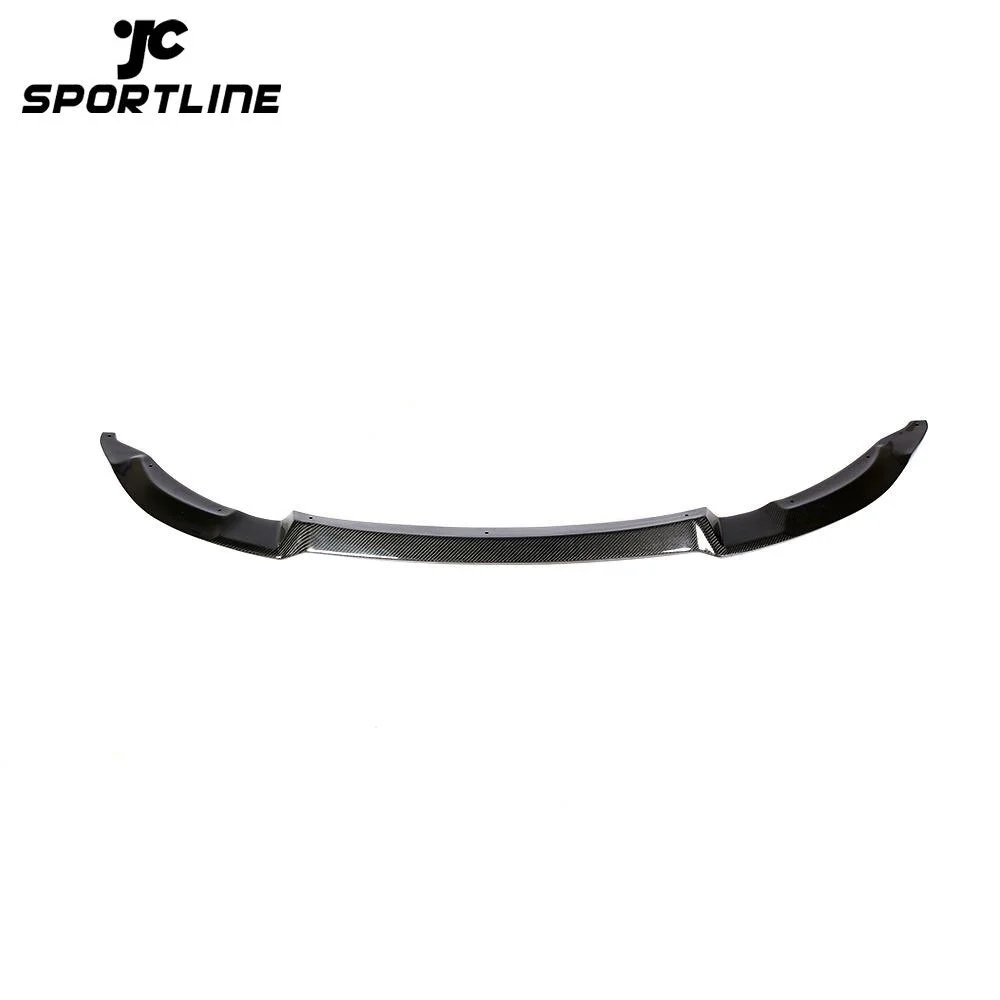 JC-ZYY110 Carbon Fiber 4 Series M3 M4 Front Bumper Lip for BMW F8X F80 M3 F82 F83 M4 2014-2018 Sedan Coupe Convertible 1