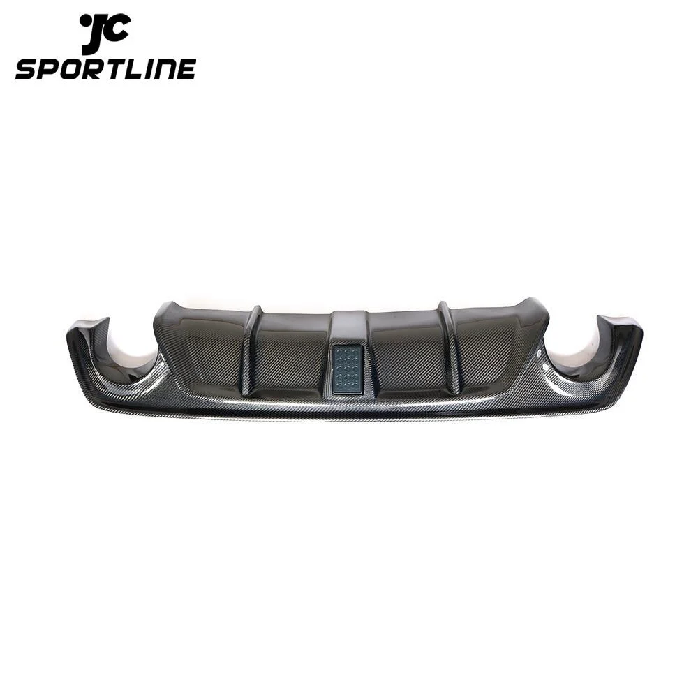 JC-HLY138 Carbon Fiber Q50 Rear Valance Lip for Infiniti Q50 Sedan 4-Door 2018 2019 1