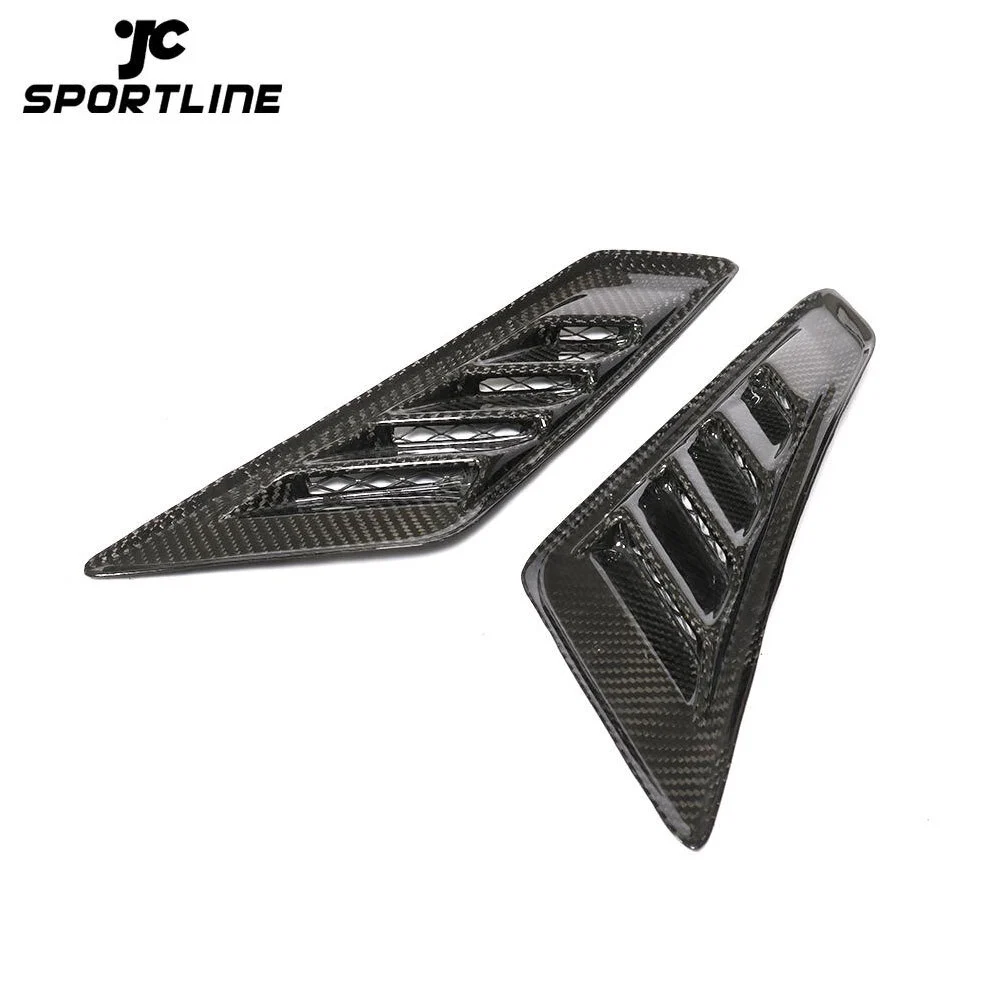 ML-XM343 Dry Carbon Fiber car Side Fender cover for Honda civic Type R Hatchback 4-Door 2015-2016 1