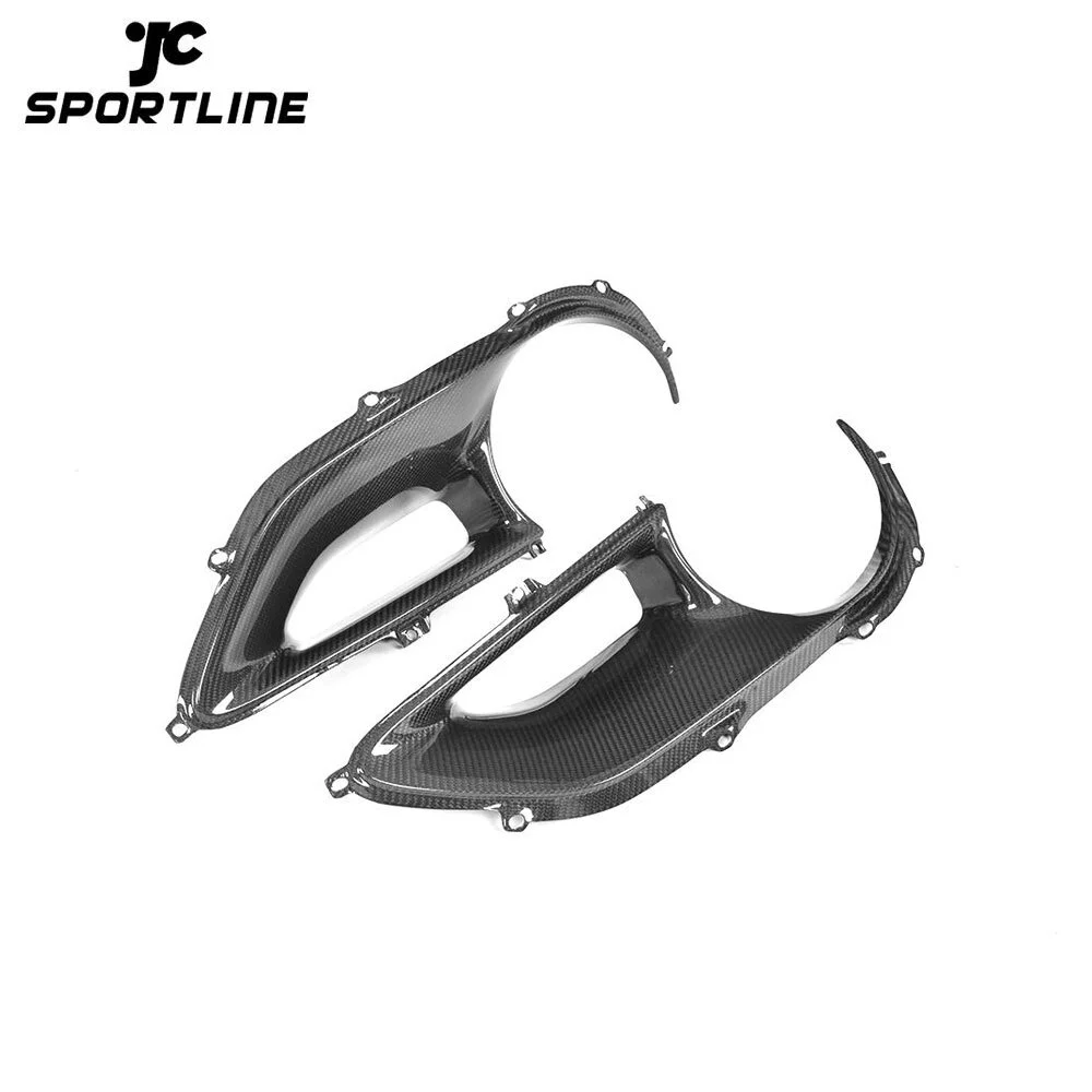 JC-HD239 Carbon Fiber Rear Fog Lamps Cover for Ferrari 488 GTB Spider 2015-2017 1