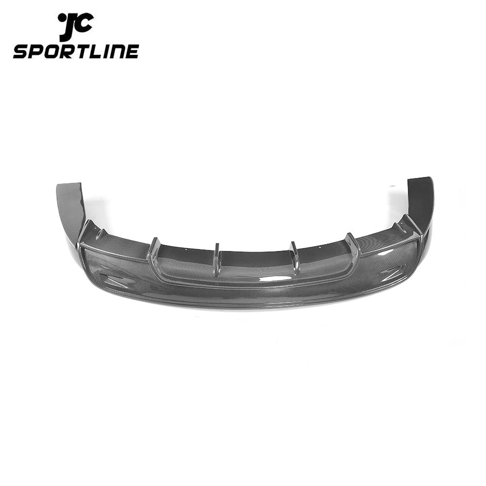 JC-HD198KB Carbon Fiber Rear Diffuser With Splitters for Tesla Model S 2016-2017 1