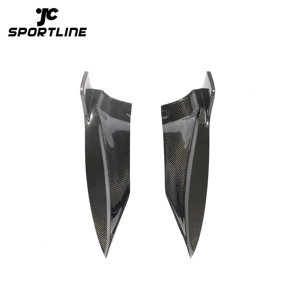 JC-HD234 Carbon Fiber Rear Bumper Splitter for Tesla Model S 70D Sedan 4-Door 2016-2017 1