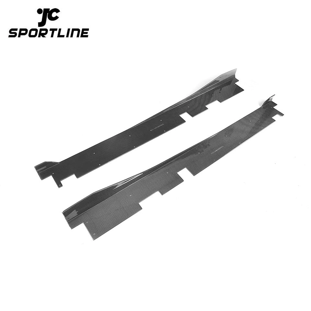 ML-XM274  Carbon Fiber Side Skirts for Lamborghini Huracan LP600 LP610 Coupe 2-Door 14-17 1