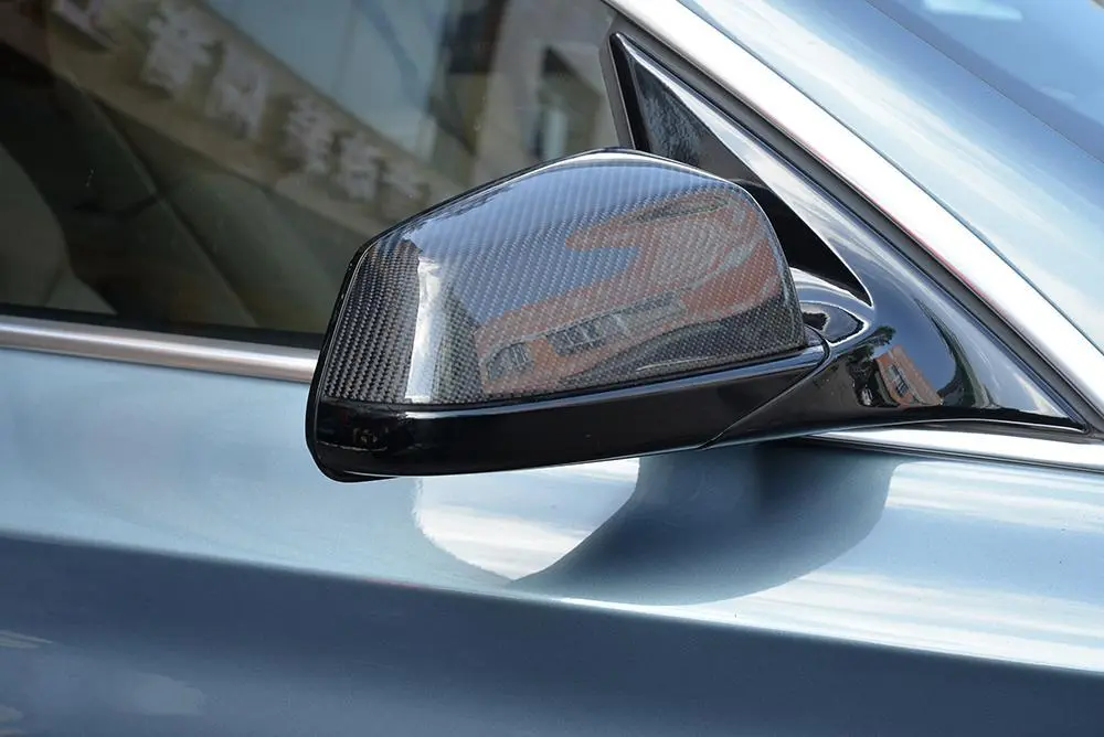 JC-BME600521-1  Replacement Carbon Fiber Side Wing Rear View Mirror Caps for BMW 5Series GT F07 1