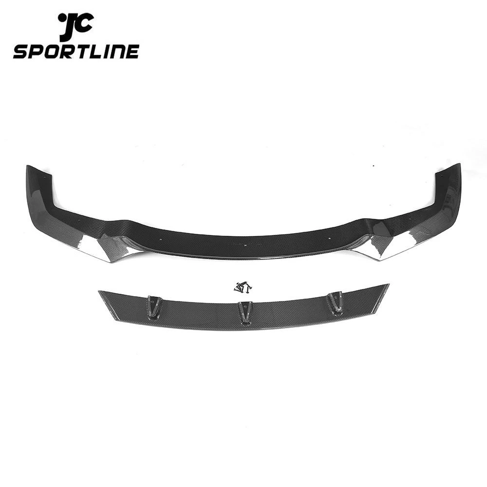 ML-XM219 Carbon Fiber Car Front Lip Spoiler for BMW F87 M2 Base Coupe 2-Door 16-17(Fits: F87 M2 ) 1