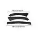 JCsportline cadillac carbon fiber lip kit supply for carstyling 2