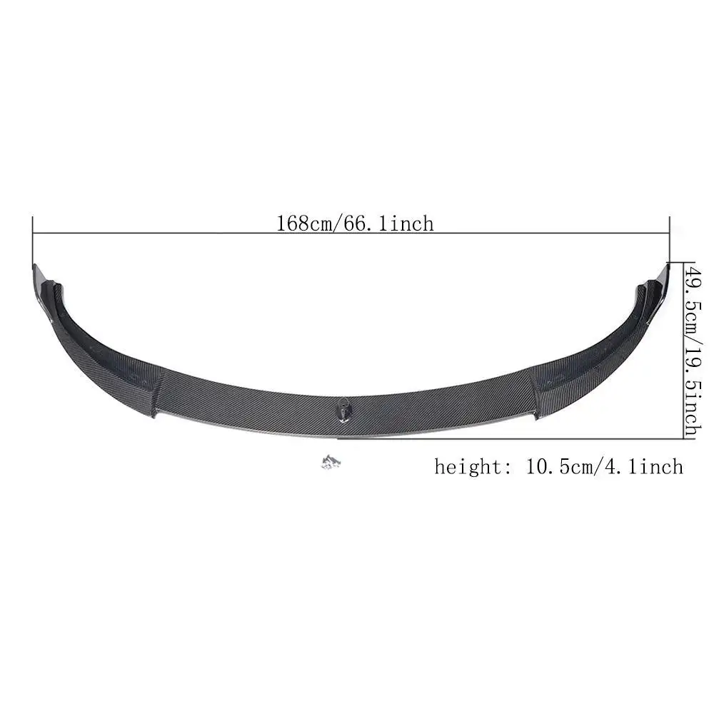 JCsportline carbon fiber lip kit factory for car 4