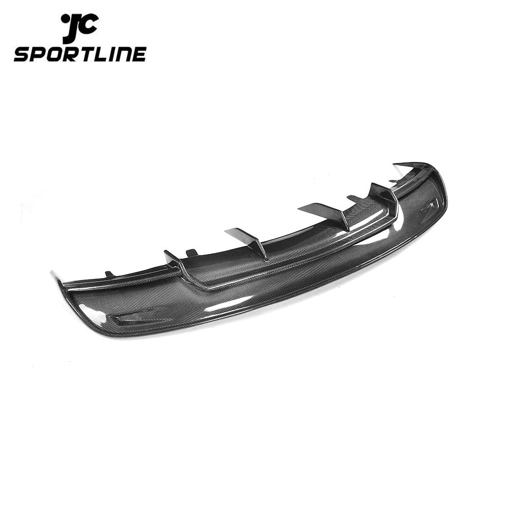 JC-XP1685 Carbon Fiber Rear Bumper Diffuser for Tesla Model S 2012-2016 body kit 1