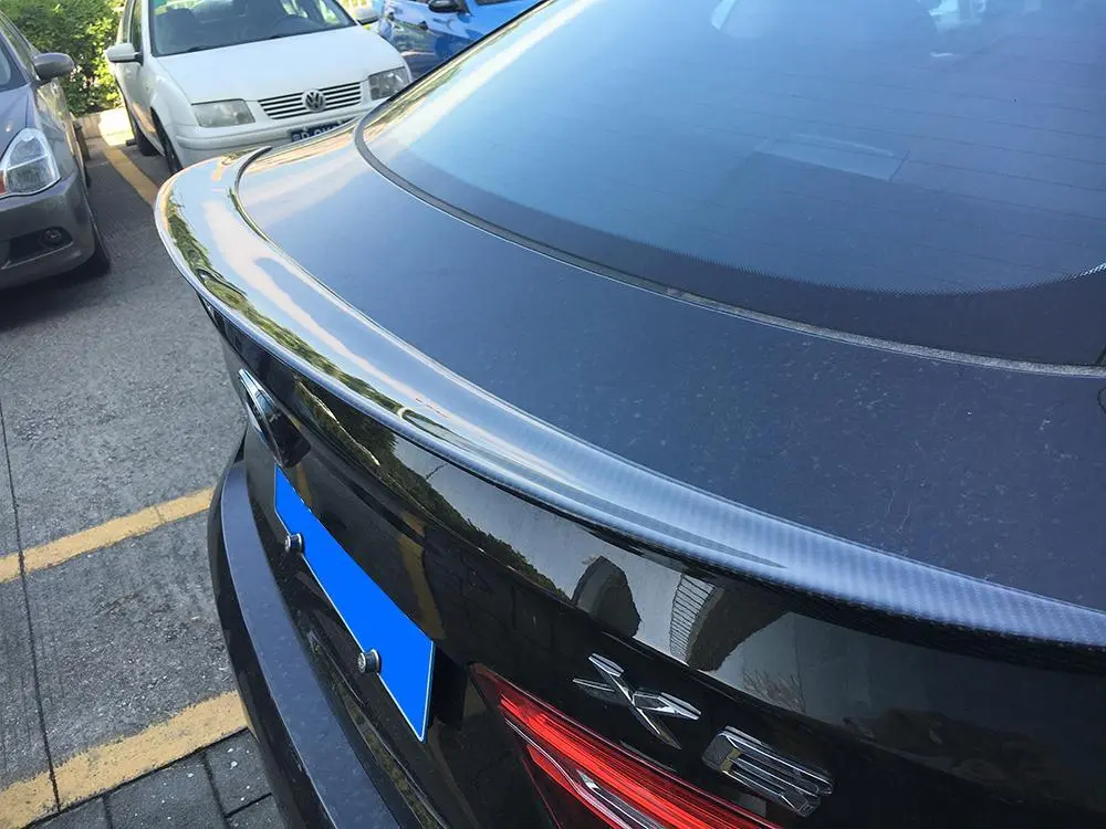ML-XM098  Car Carbon Fiber Rear Trunk Wing Spoiler for BMW X6 F16 15-16 1