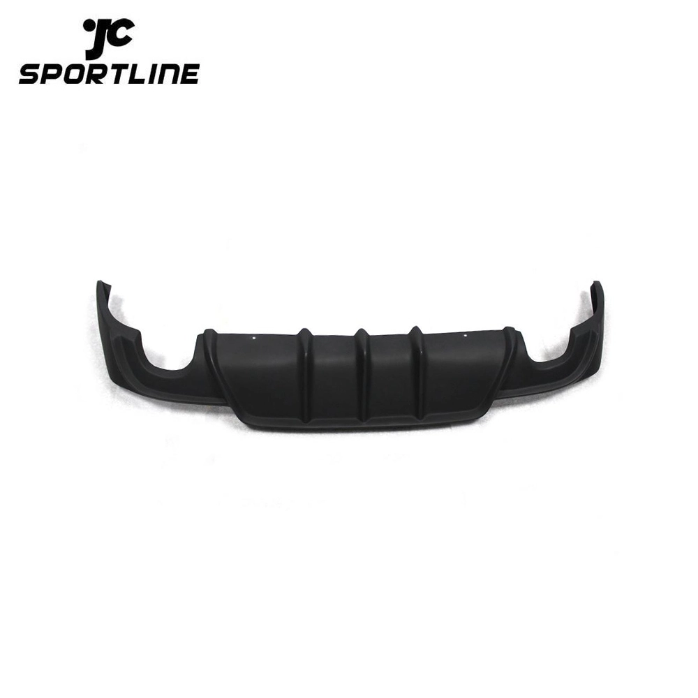 JC-20150414-3 PU Black Unpainted Rear Bumper Lip for Lexus IS  IS250 IS350 Sedan 2013-2015 1