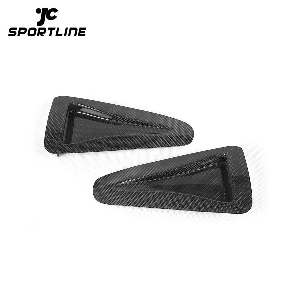 JC-NISR3501 Carbon Fiber Hood Vent Air Intakes for NISSA N GTR R35 2012-2013 1