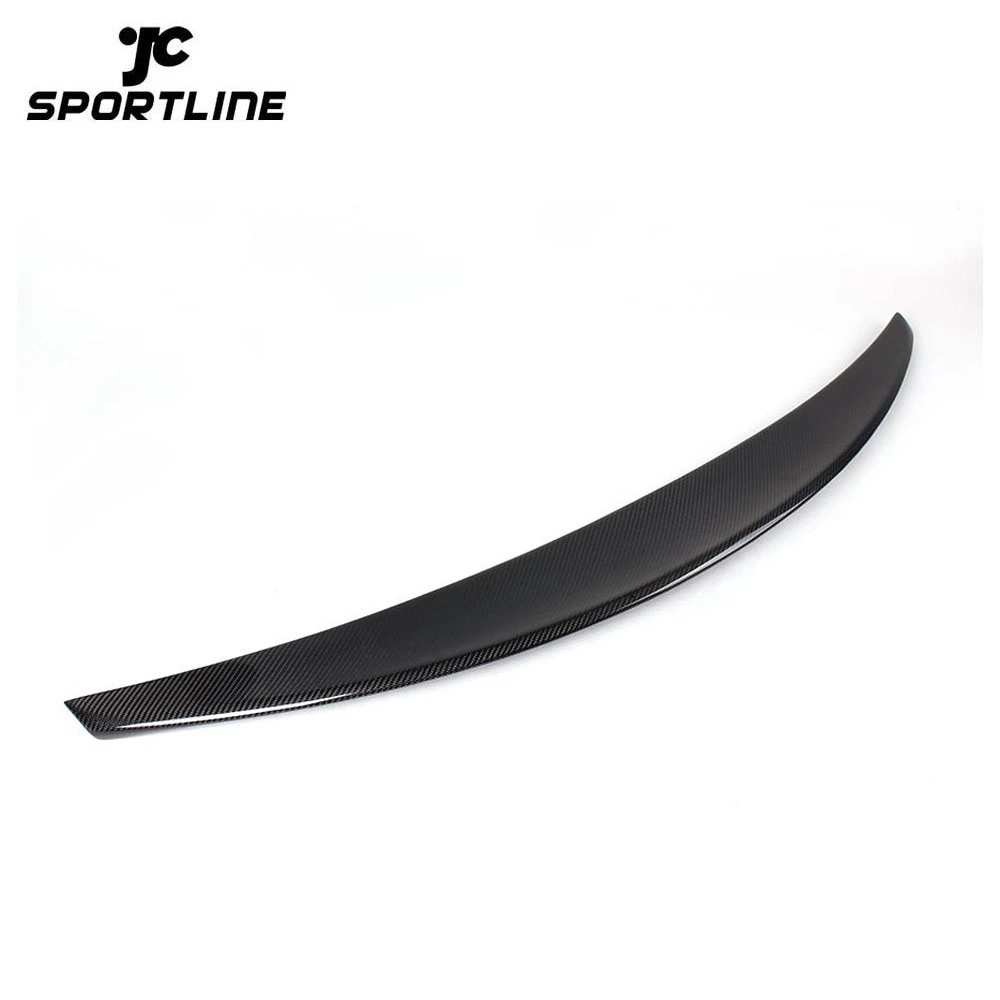 JC-20140610-1  Carbon Fiber Racing Rear Spoiler Lip Wing for Maserati GranTurismo Convertible 2-Door Flat Trunk 2012 - 2014 1
