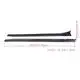 top carbon fiber side skirts normal edition for trunk 4