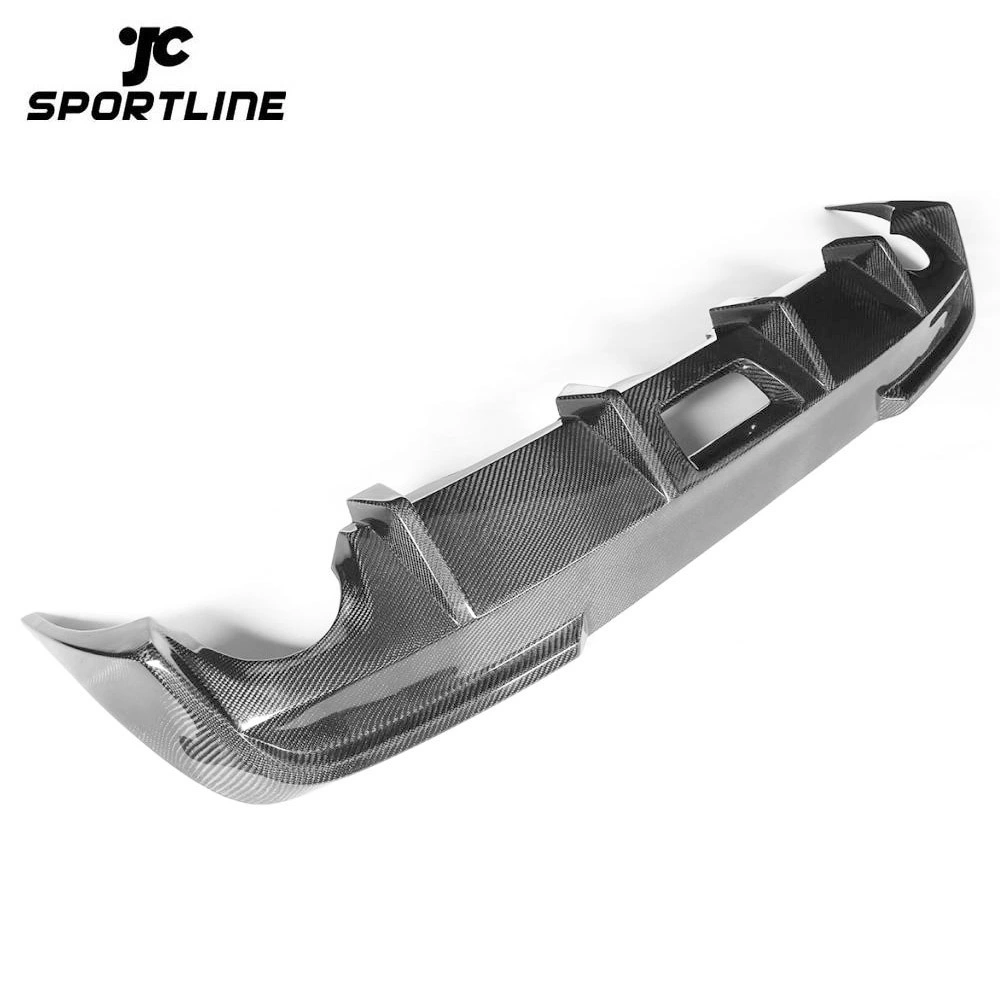 JC-20150325-1  Carbon Fiber Rear Diffuser Lip for Infiniti G Series G37 X Sport Sedan 4-Door 1