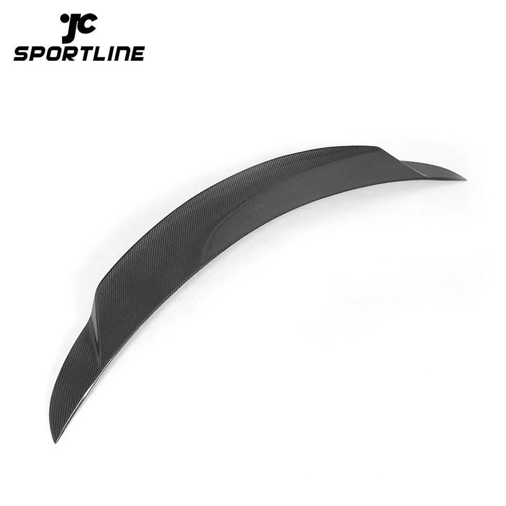 JC-XP634  Carbon Fiber Rear Trunk Lip Spoiler Wing Boot Lip for Infiniti G37 2-Door Coupe Journey 2009 - 2013 1