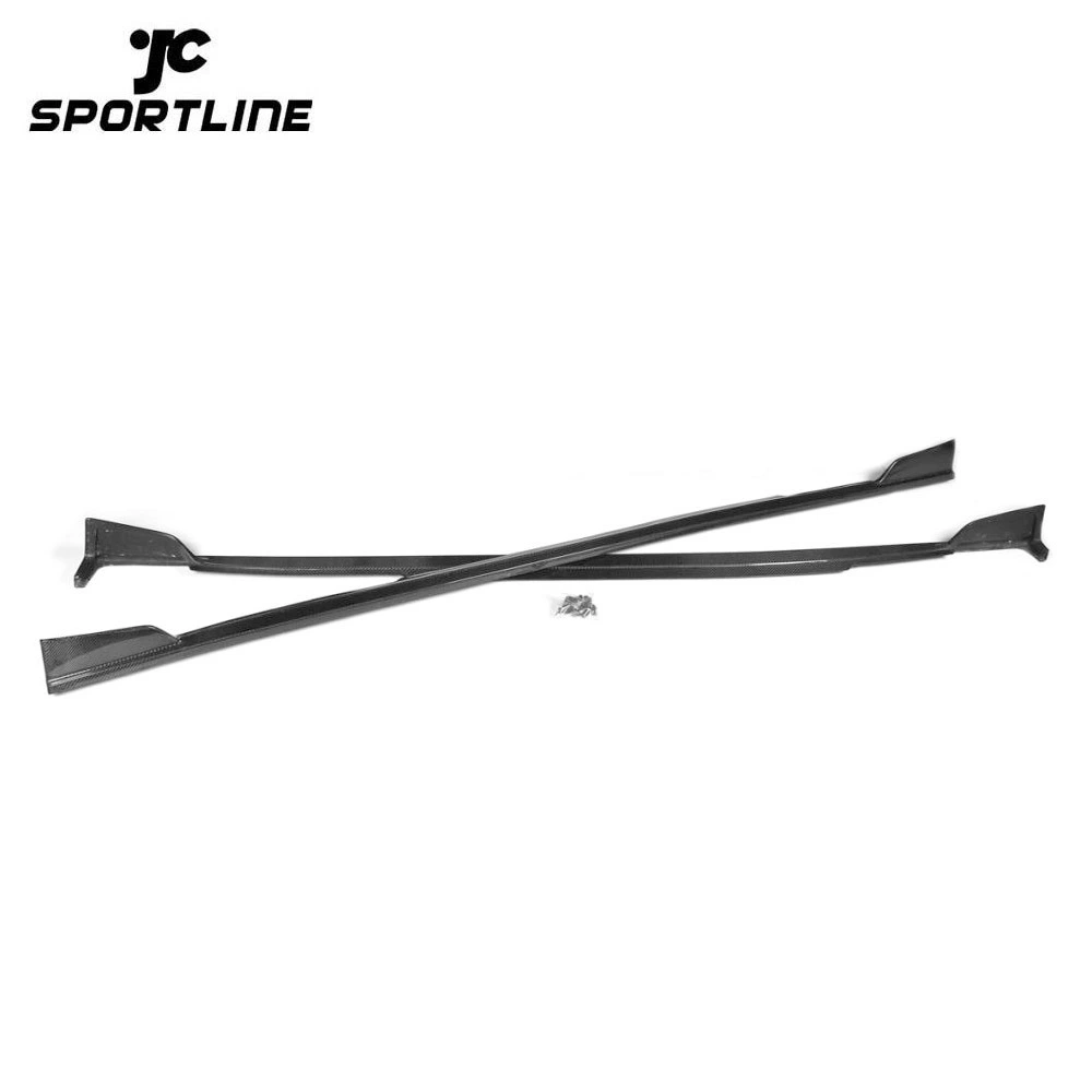 JC-XP724  Carbon Fiber Auto Car Side Skirts for Infiniti Q50 2014 1