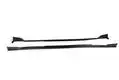JCsportline hot sale carbon fiber side skirts normal edition for trunk 2