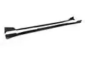 JCsportline hot sale carbon fiber side skirts normal edition for trunk 3
