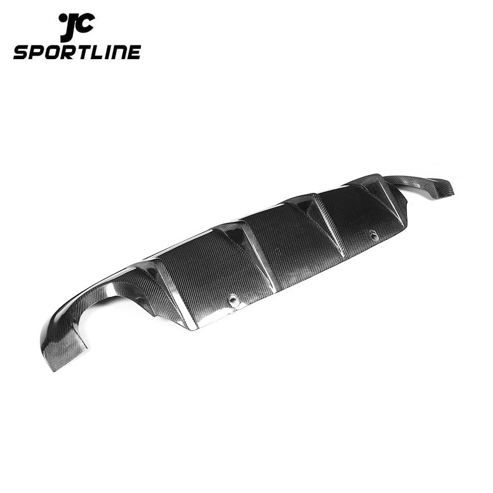 JC-XP725  Carbon Fiber Rear Bumper Diffuser Lip for Infiniti Q50 2014 1