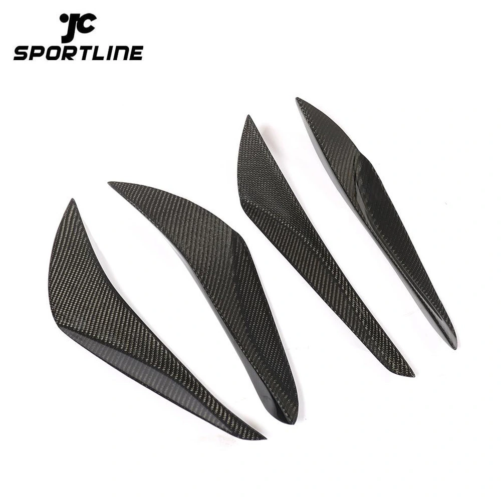 JC-XP797  Carbon Fiber BRZ GT86 Front Bumper Fins for Toyota GT86 Scion FRS FT86 12-18 1