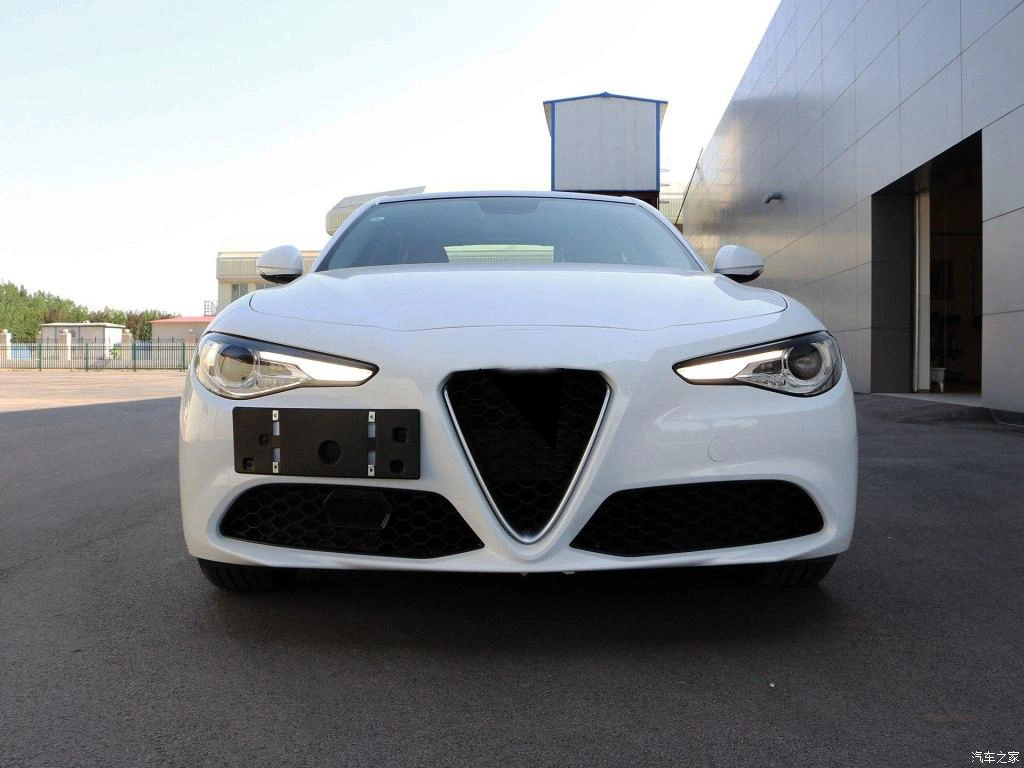 JC-X01 Dry Carbon Fiber Front Grill Mesh Frame Cover for Alfa Romeo Giulia Base Sedan 4-Door 2015-2018 1