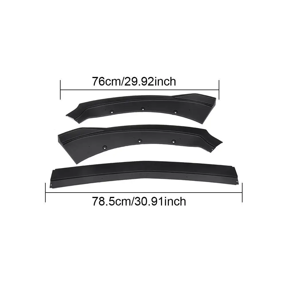 JCsportline racing carbon fiber lip kit model for trunk 3