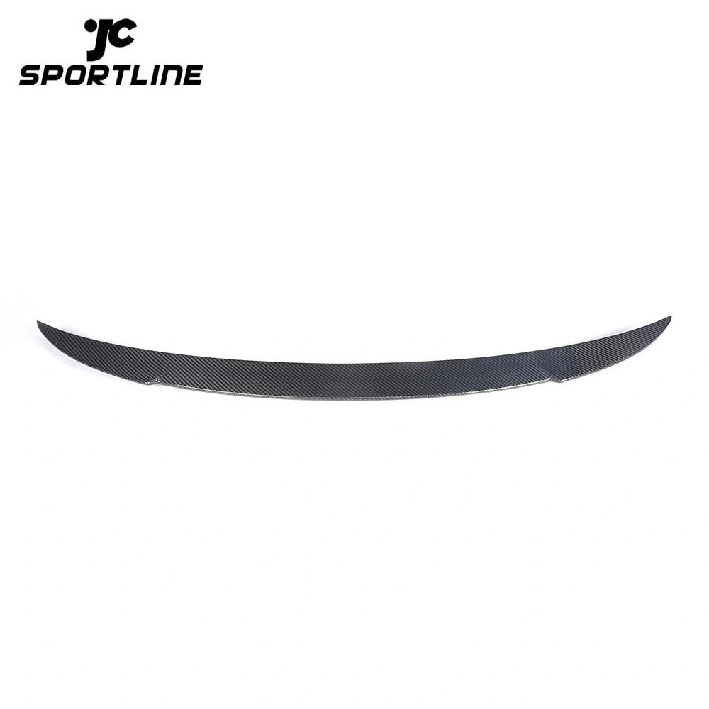 ML-XM076  Carbon Fiber Car Rear Boot Spoiler Racing Wing Lip for Maserati Ghibli S Q4 Sedan 4 Door 2014 - 2017 1
