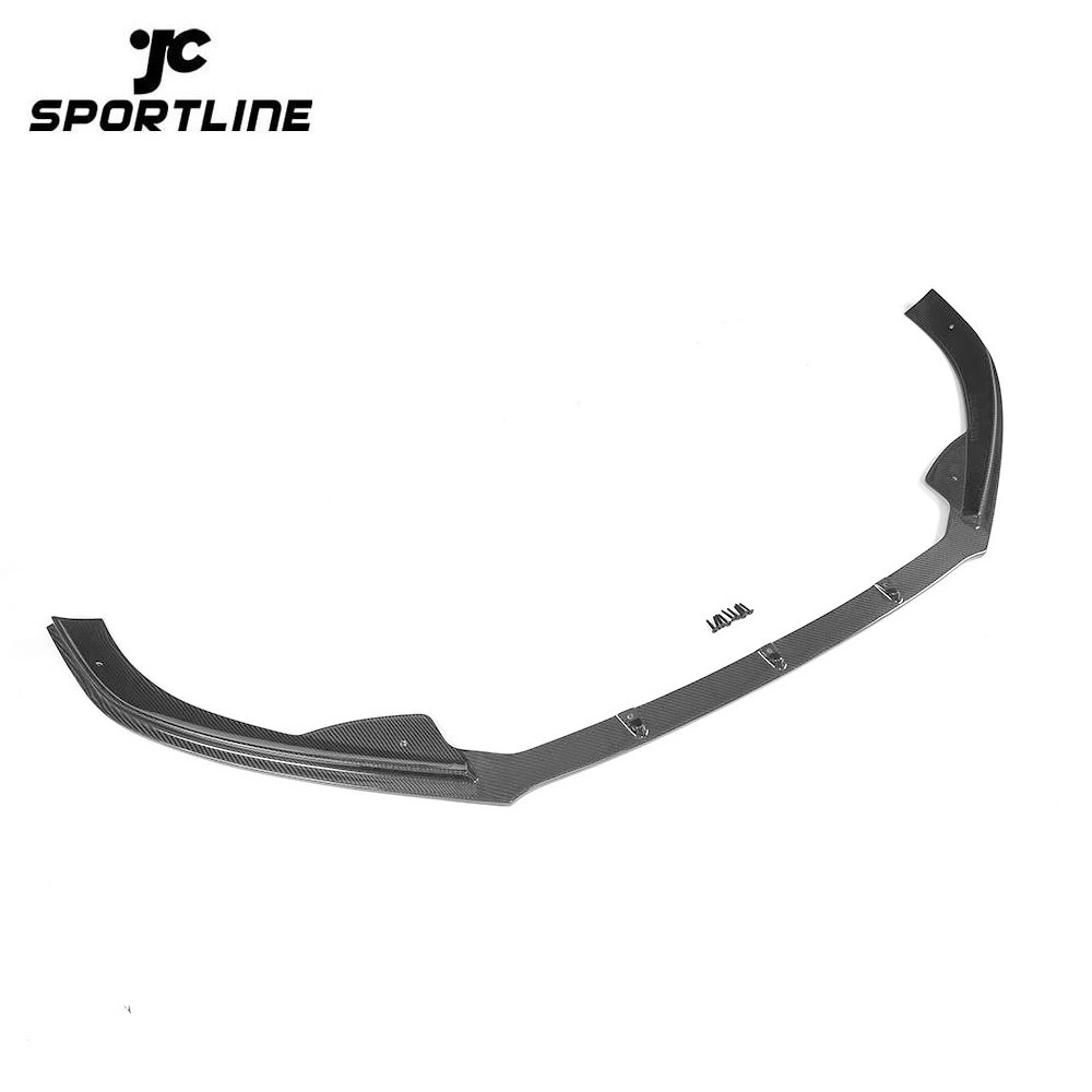 ML-XM222   Carbon FiberRacing Front Bumper Lip Spoiler for Volkswagen VW Jetta GLI Sedan 4-Door 2013 - 2015 1