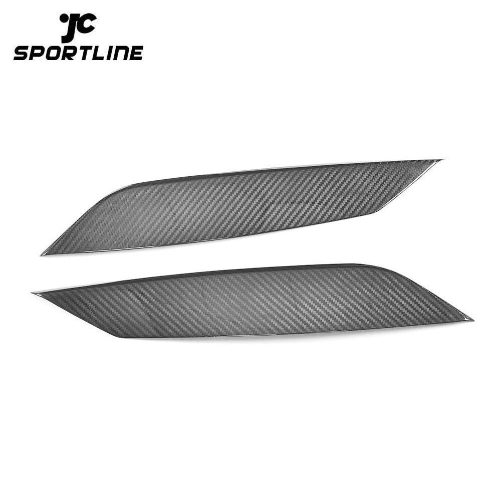 ML-XM349  Pure Carbon Fiber 350Z Front Eyelids for Nissan 350Z Coupe 2-Door 03-06 1