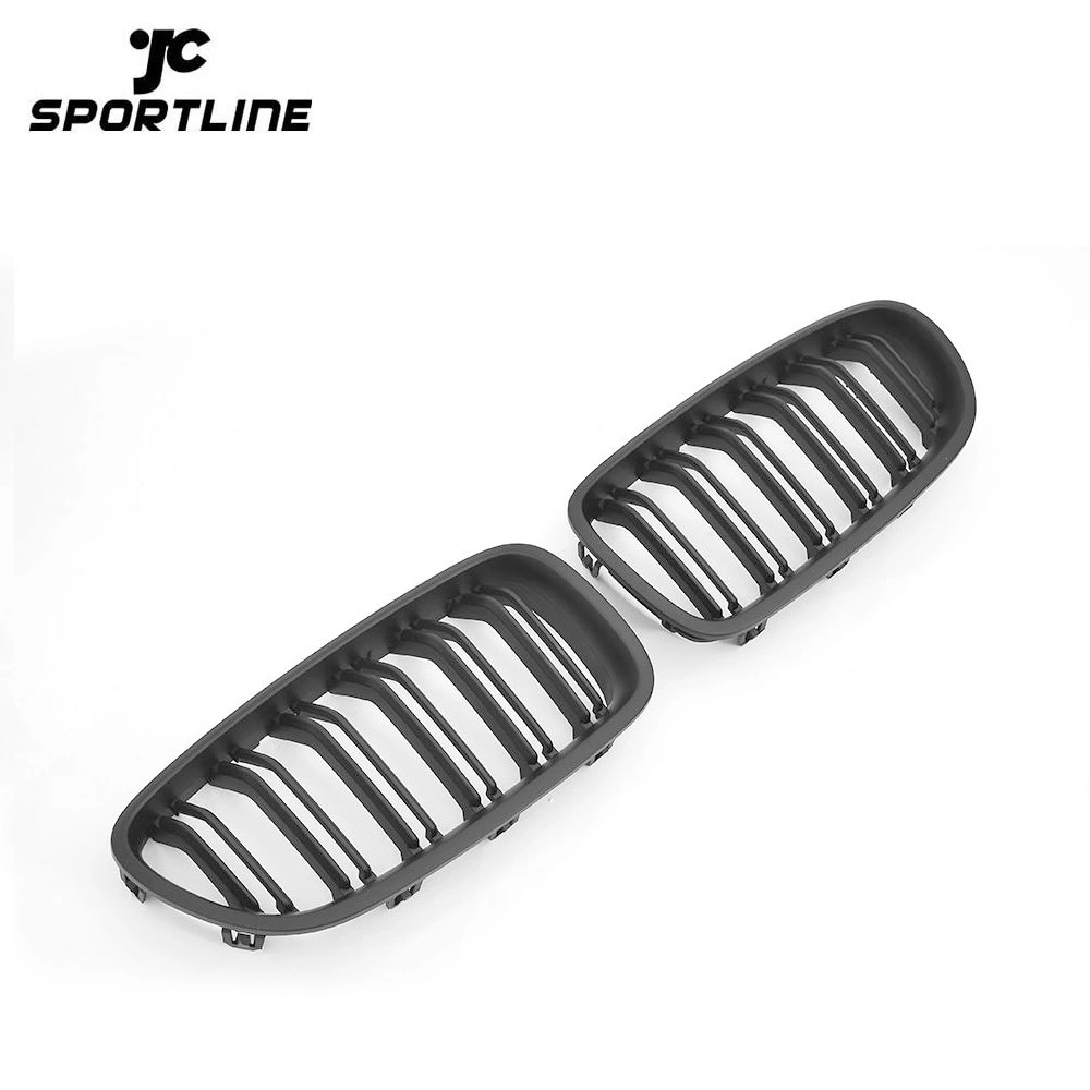 JC-XP498  Car Matt Black ABS F10 M5 Front Bumper Grill for BMW 5 Series 2014 1