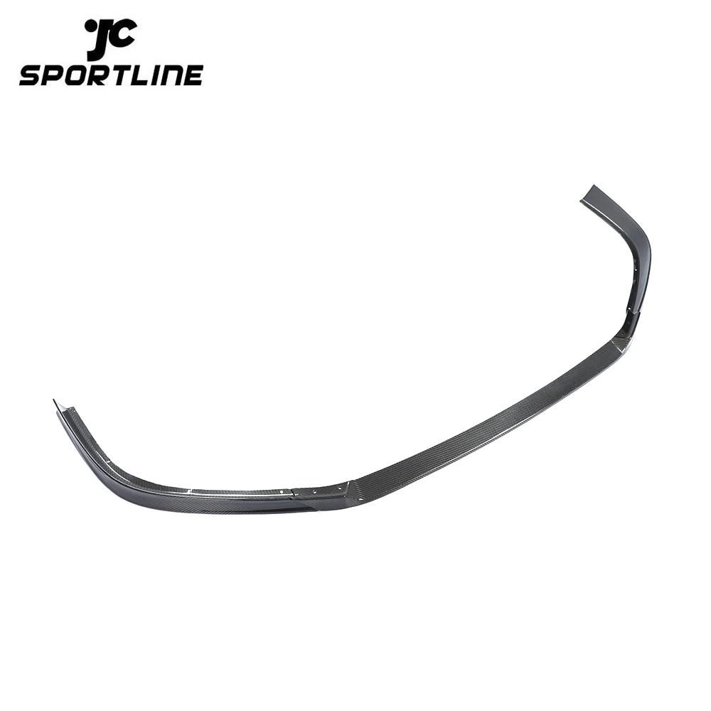 ML-YBX024-FRP  Carbon Fiber Front Bumper Lip Spoiler Splitters FRP For Lexus ES F-Sport 2018 2019 1