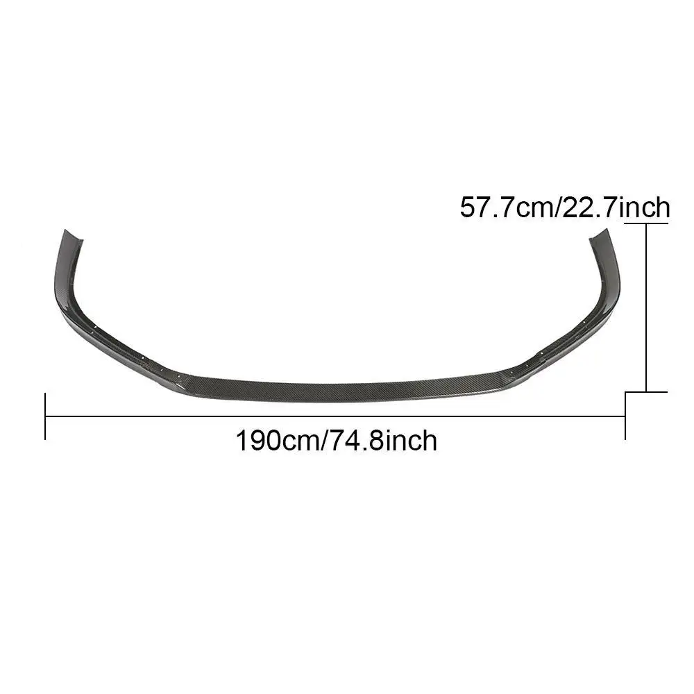 audi carbon fiber lip kit company for coupe 3