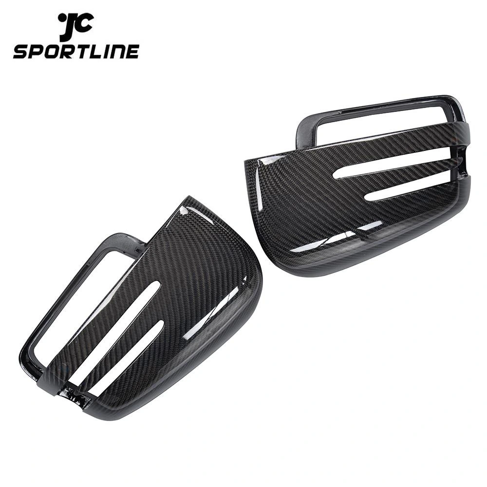JC-JK004-1  Auto Carbon Fiber Side View Mirror Cover for Mercedes W166 ML350 GL350 1