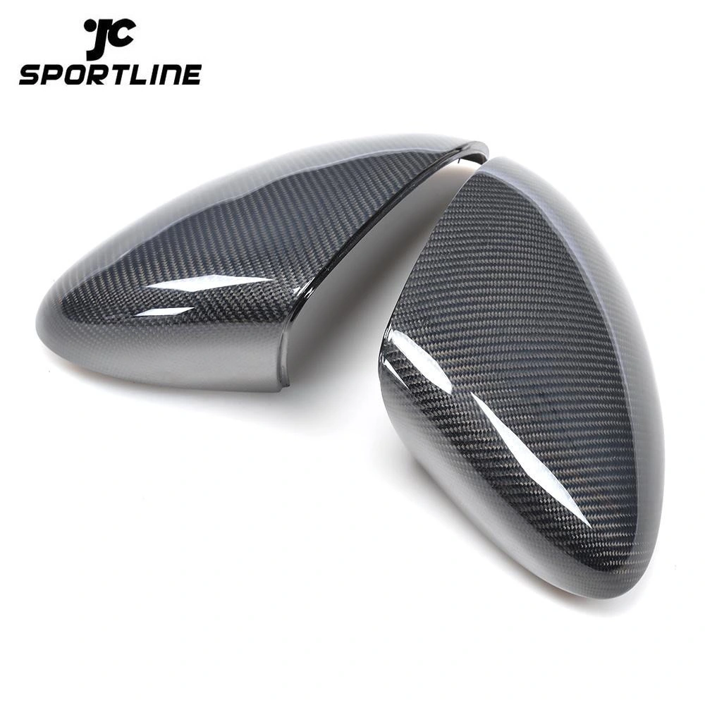 JC-JK033-1  Carbon Fiber Replacement Side Rearview Mirror Covers Caps for Porsche Cayenne 958 2011 - 2014 1