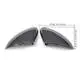 JCsportline carbon fiber mirror replacement for car 3