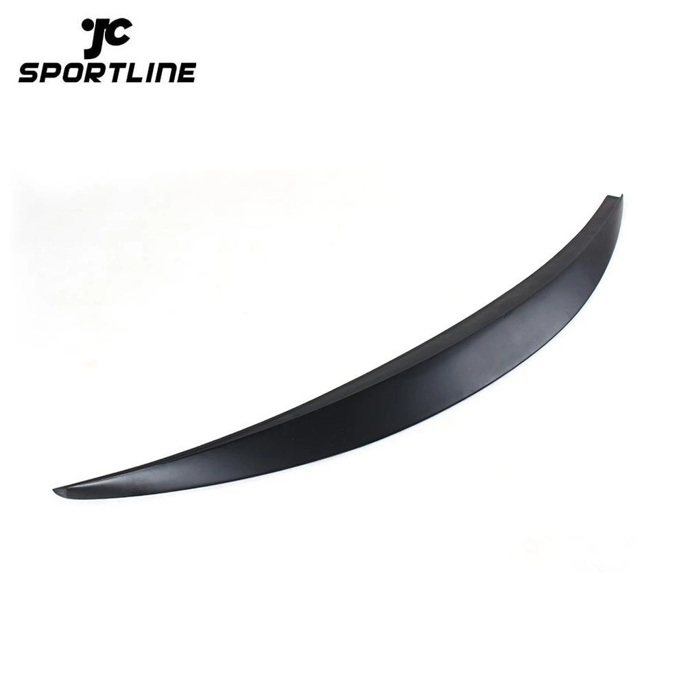 JC-20140610-2  Black Primer FRP Racing Rear Spoiler Lip Wing for Maserati GranTurismo Convertible 2-Door 2012 - 2014 1