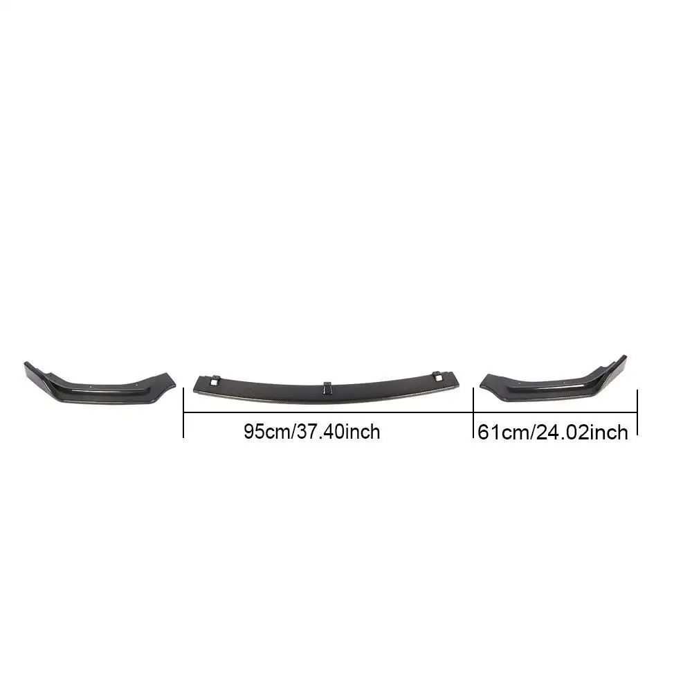 JCsportline maserati carbon fiber lip supply for coupe 2