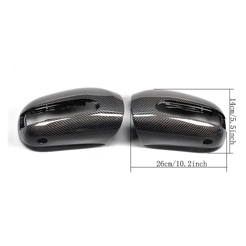 JCsportline volkswagen carbon fiber mirror covers replacement for sale 2