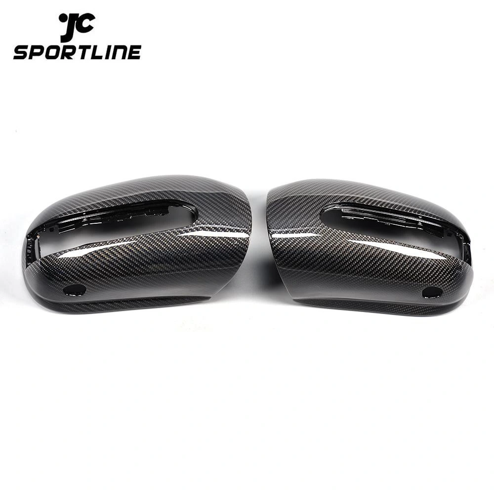 JC-JK005-1  Carbon Fiber Side Rearview Mirror Cover Caps for Benz S-Class W220 S600 S500 S350 S320 S280 1998-2001 1