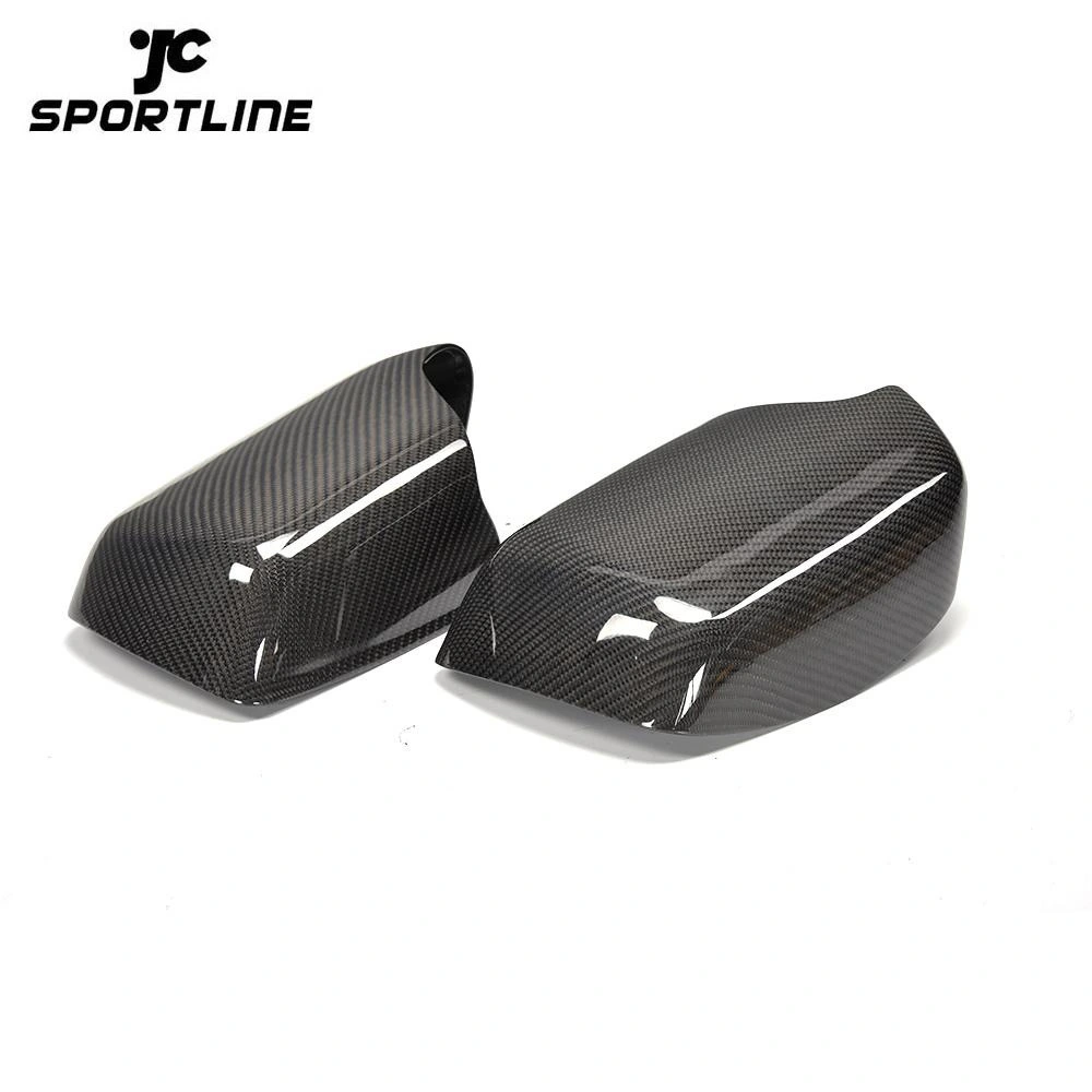 JC-JK020-1  Carbon Fiber Replacement Styling Car Side Rearview Mirror Cover Trim for BMW E53 X5 2000 - 2006 1